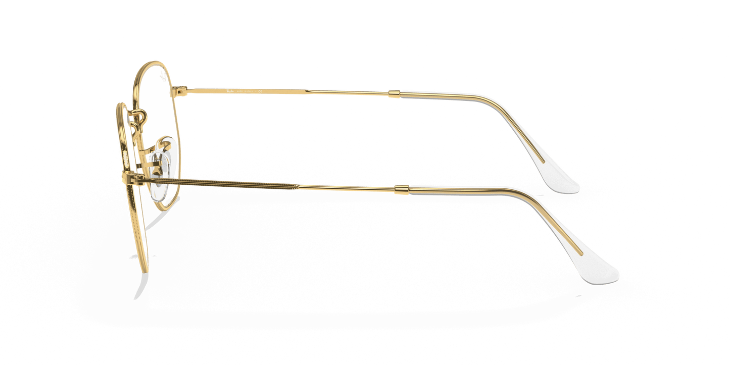 [Clear Lenses, Polished Gold Frame]