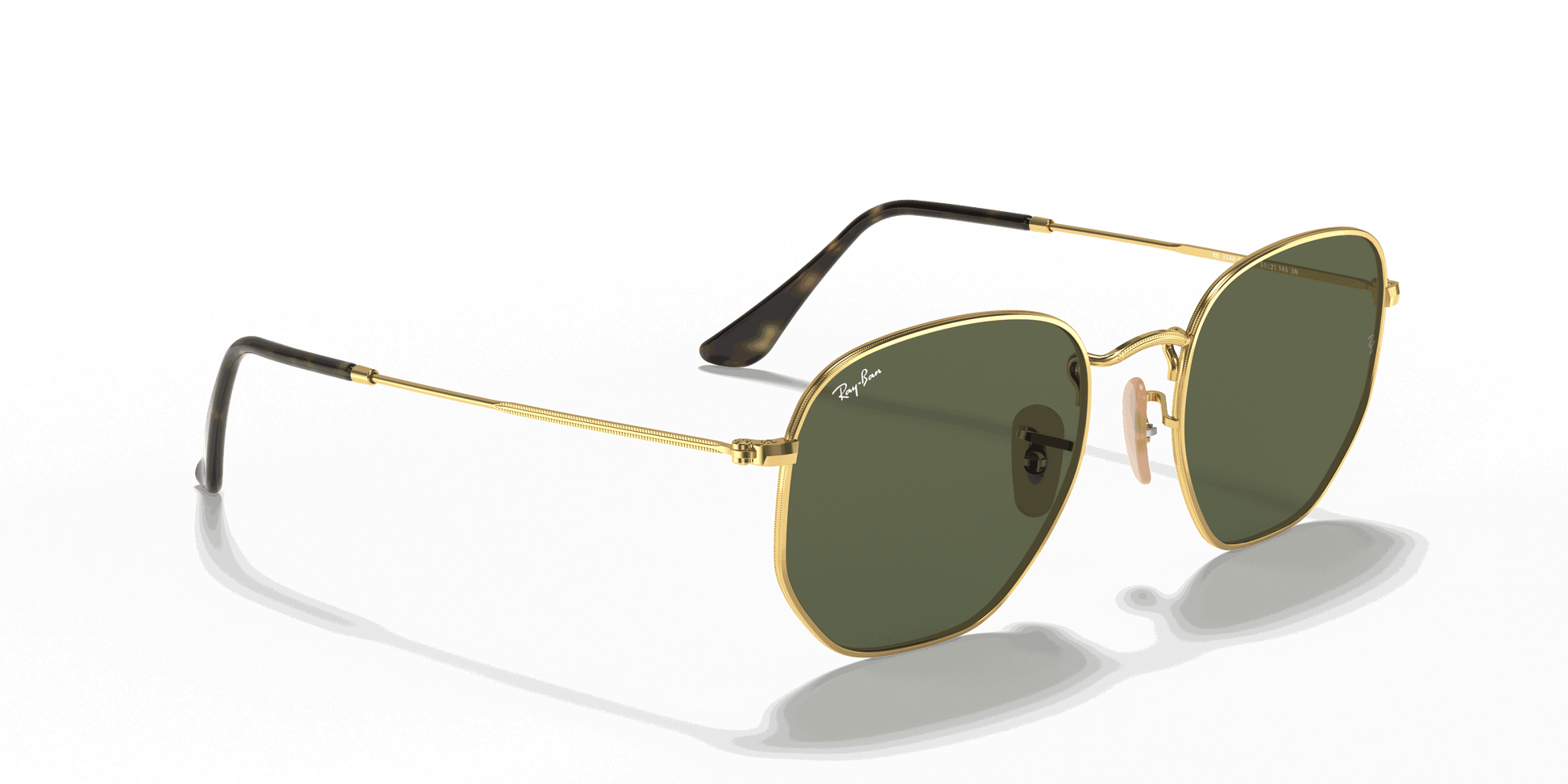 [G-15 Green Lenses, Polished Arista Gold Frame]