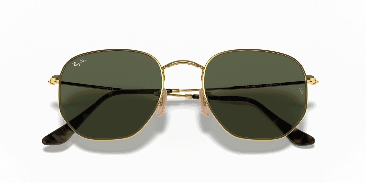 [G-15 Green Lenses, Polished Arista Gold Frame]
