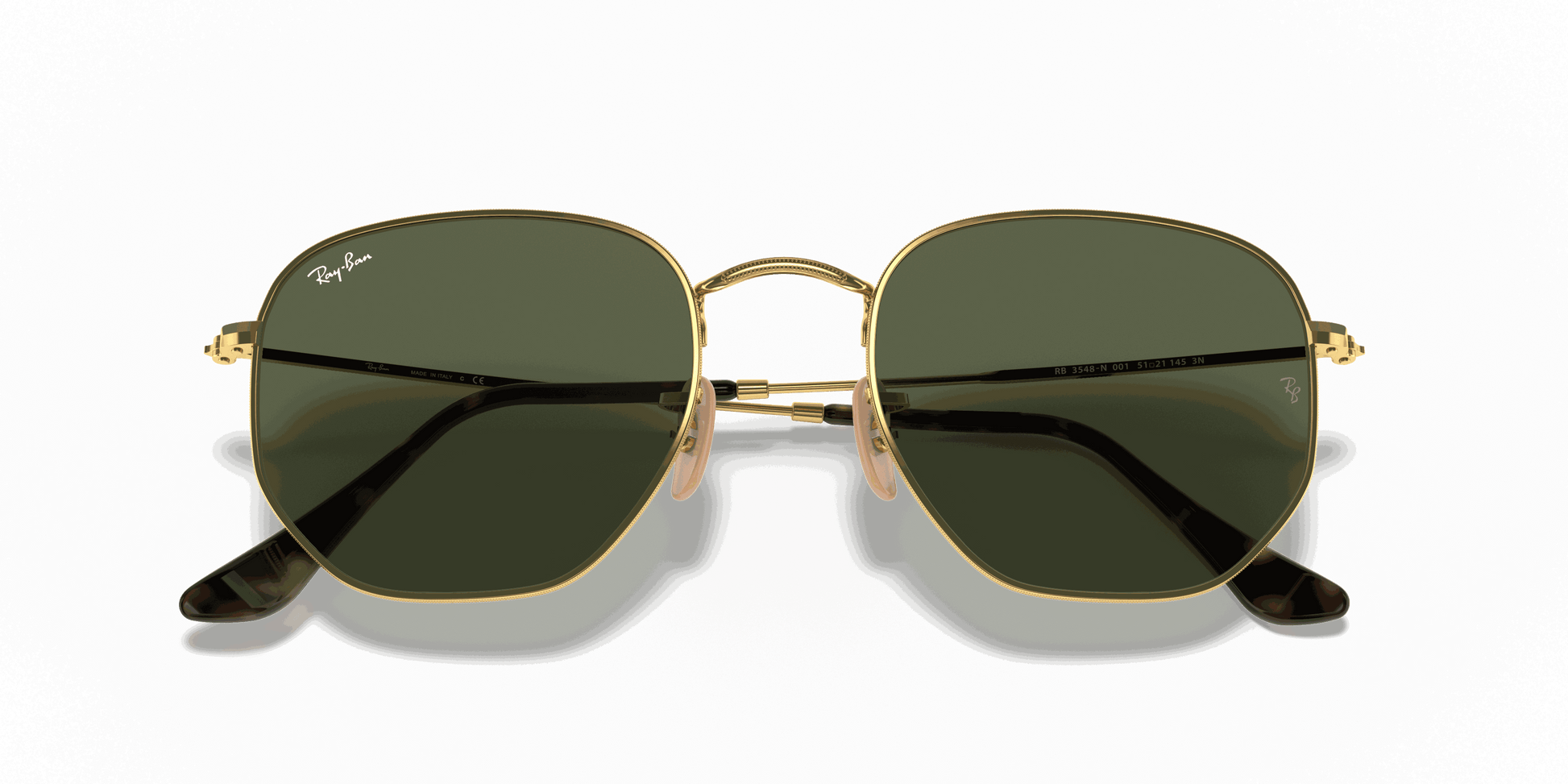 [G-15 Green Lenses, Polished Arista Gold Frame]