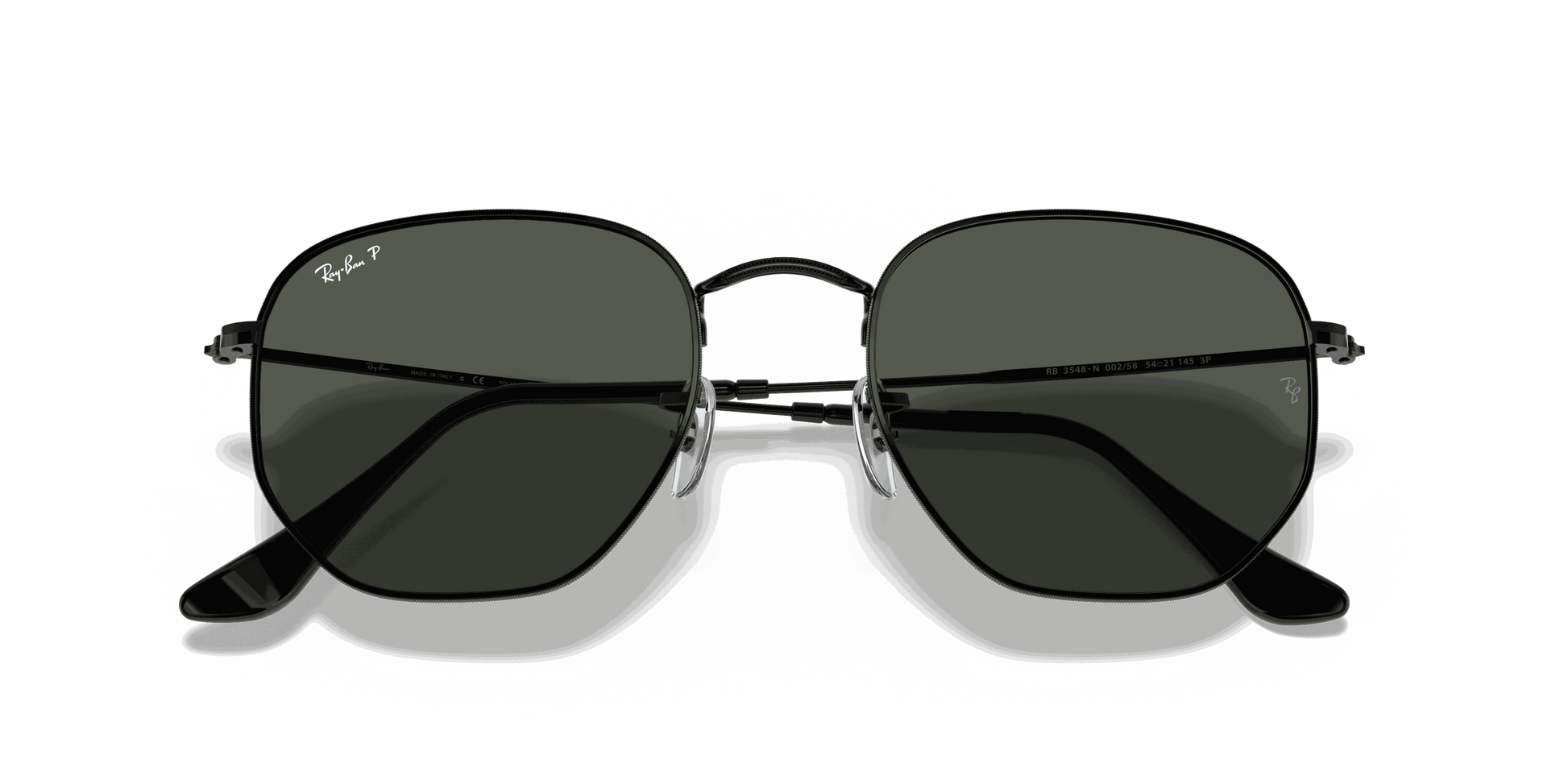 [G-15 Green Lenses, Polished Black Frame]