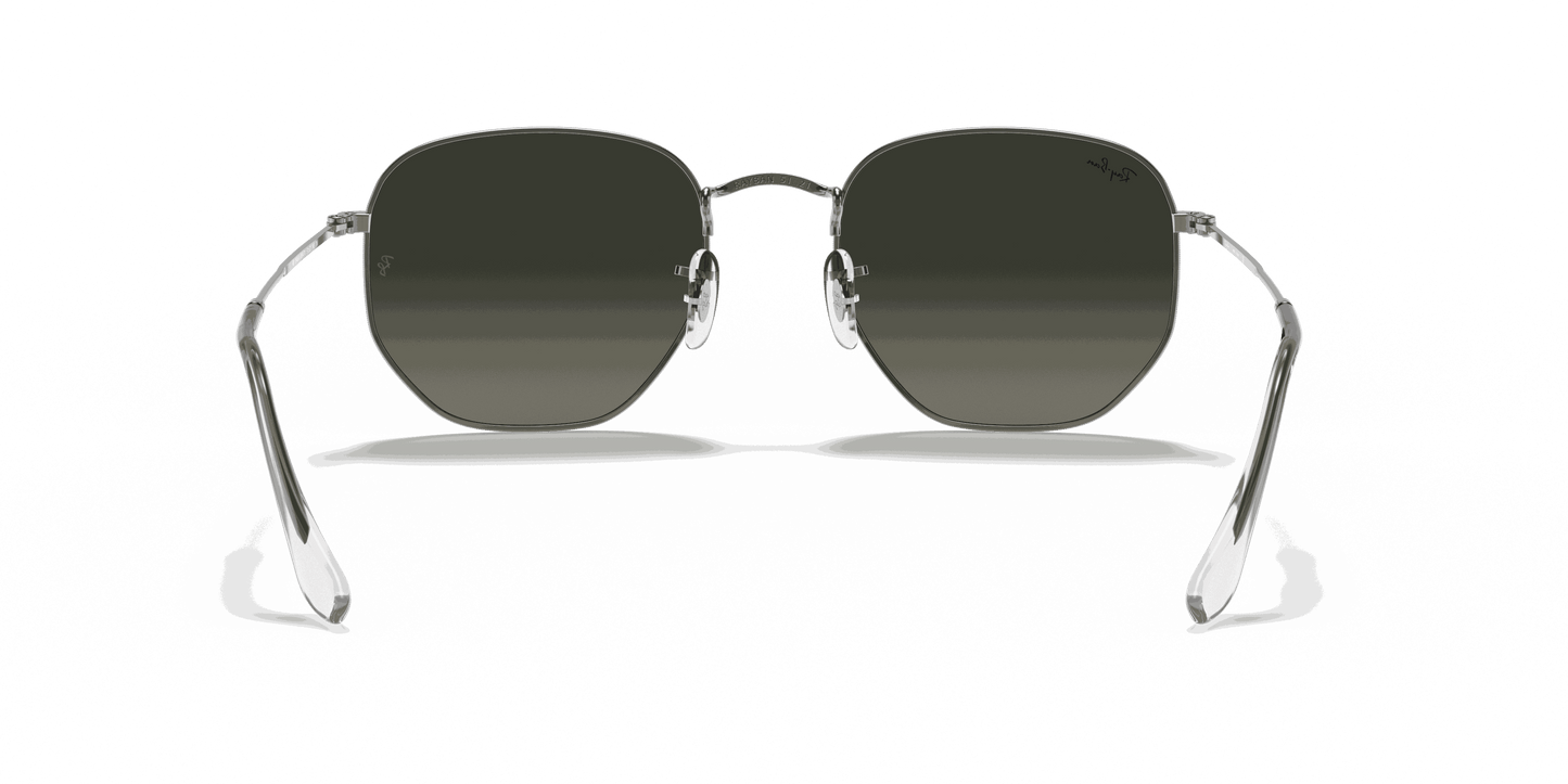 [Grey Gradient Lenses, Polished Gunmetal Frame]