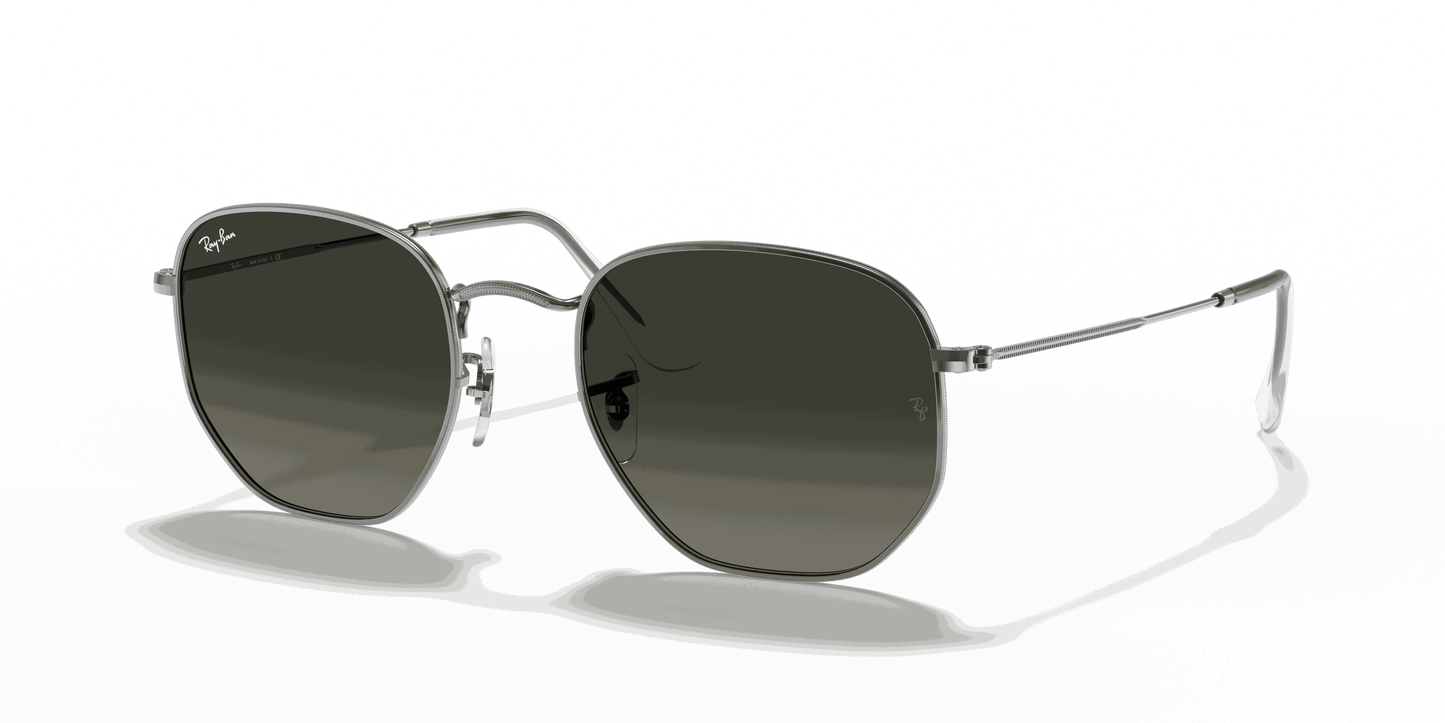 [Grey Gradient Lenses, Polished Gunmetal Frame]