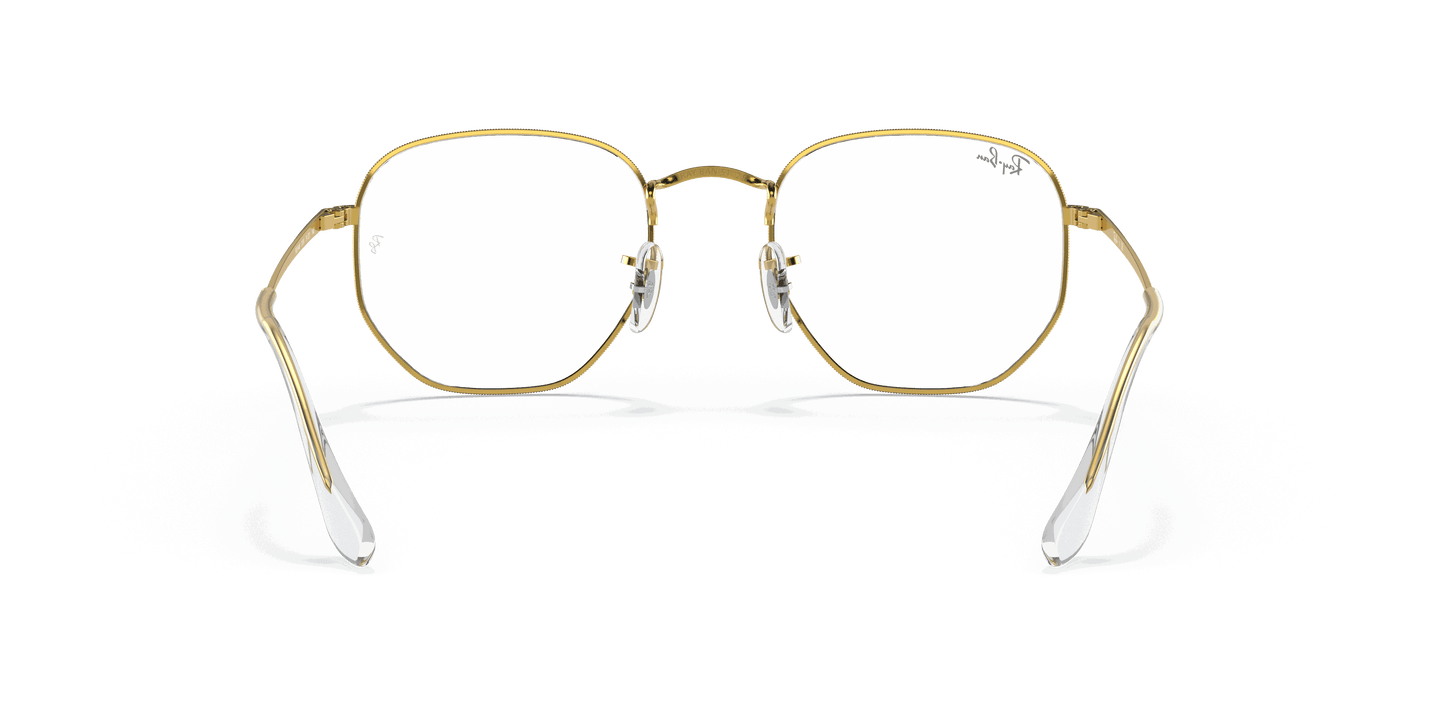 [Clear Lenses, Polished White Frame]