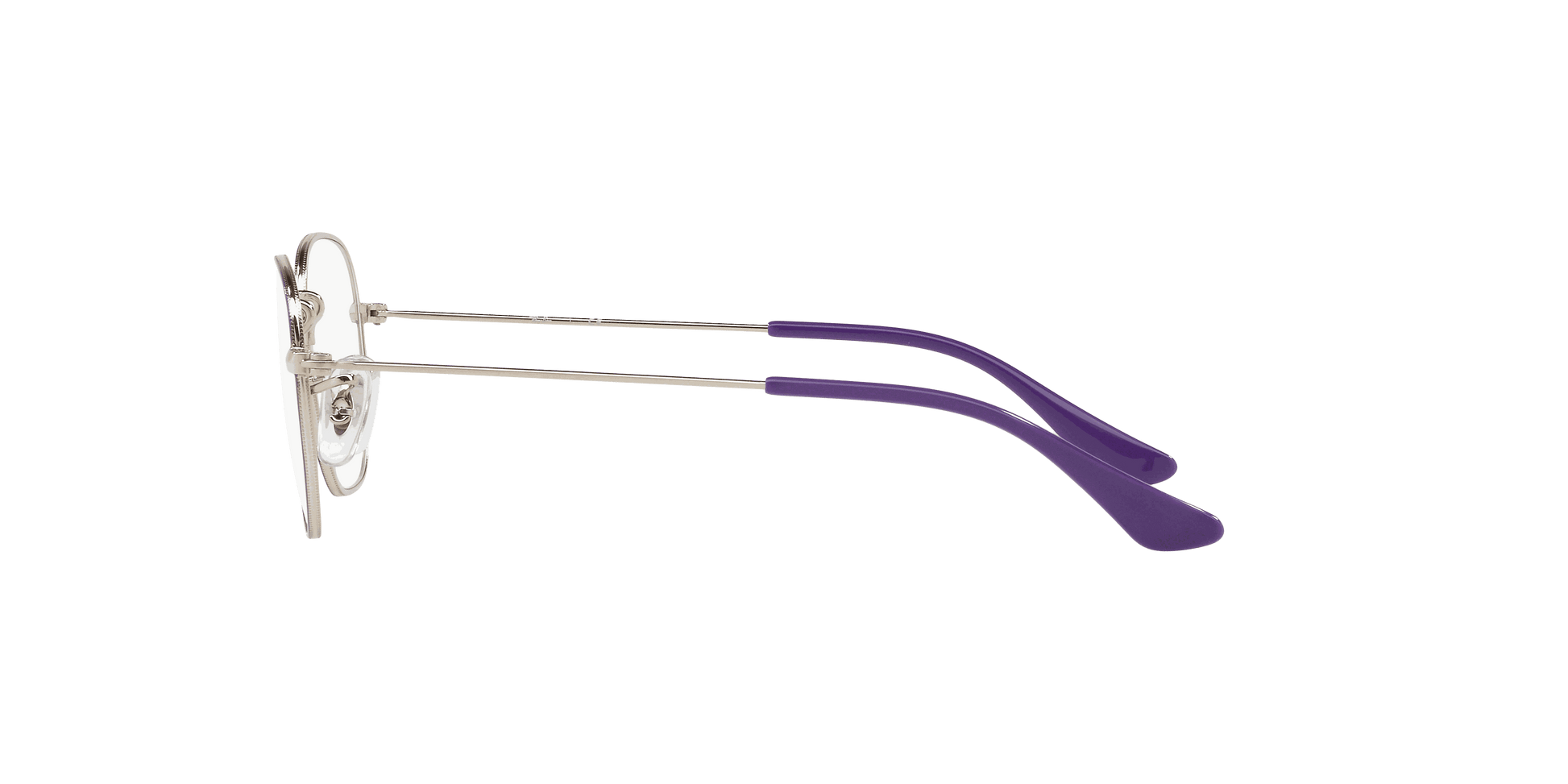 [Clear Lenses, Polished Violet On Silver Frame]