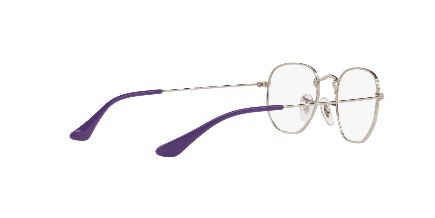 [Clear Lenses, Polished Violet On Silver Frame]