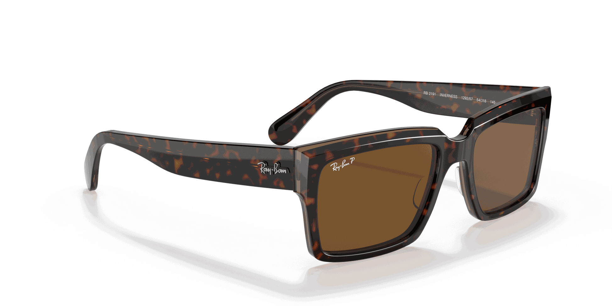 [B-15 Brown Lenses, Polished Havana On Transparent Brown Frame]