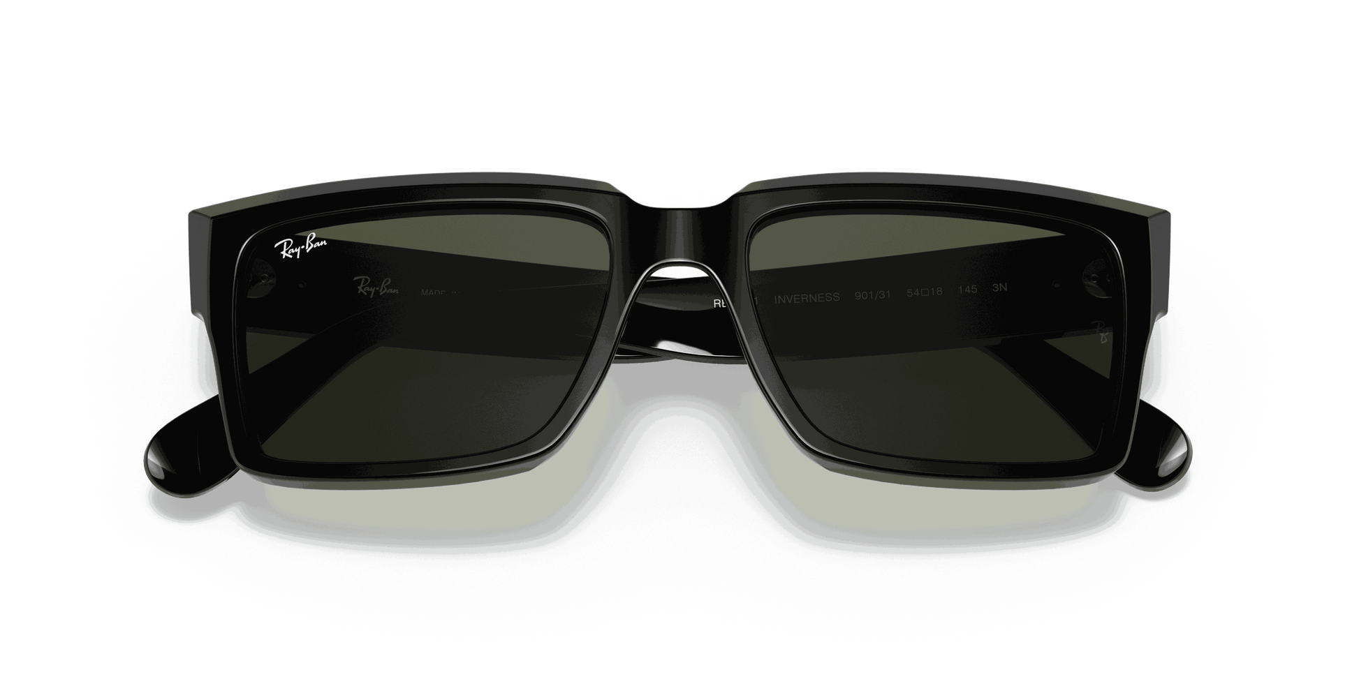 [G-15 Green Lenses, Polished Black Frame]