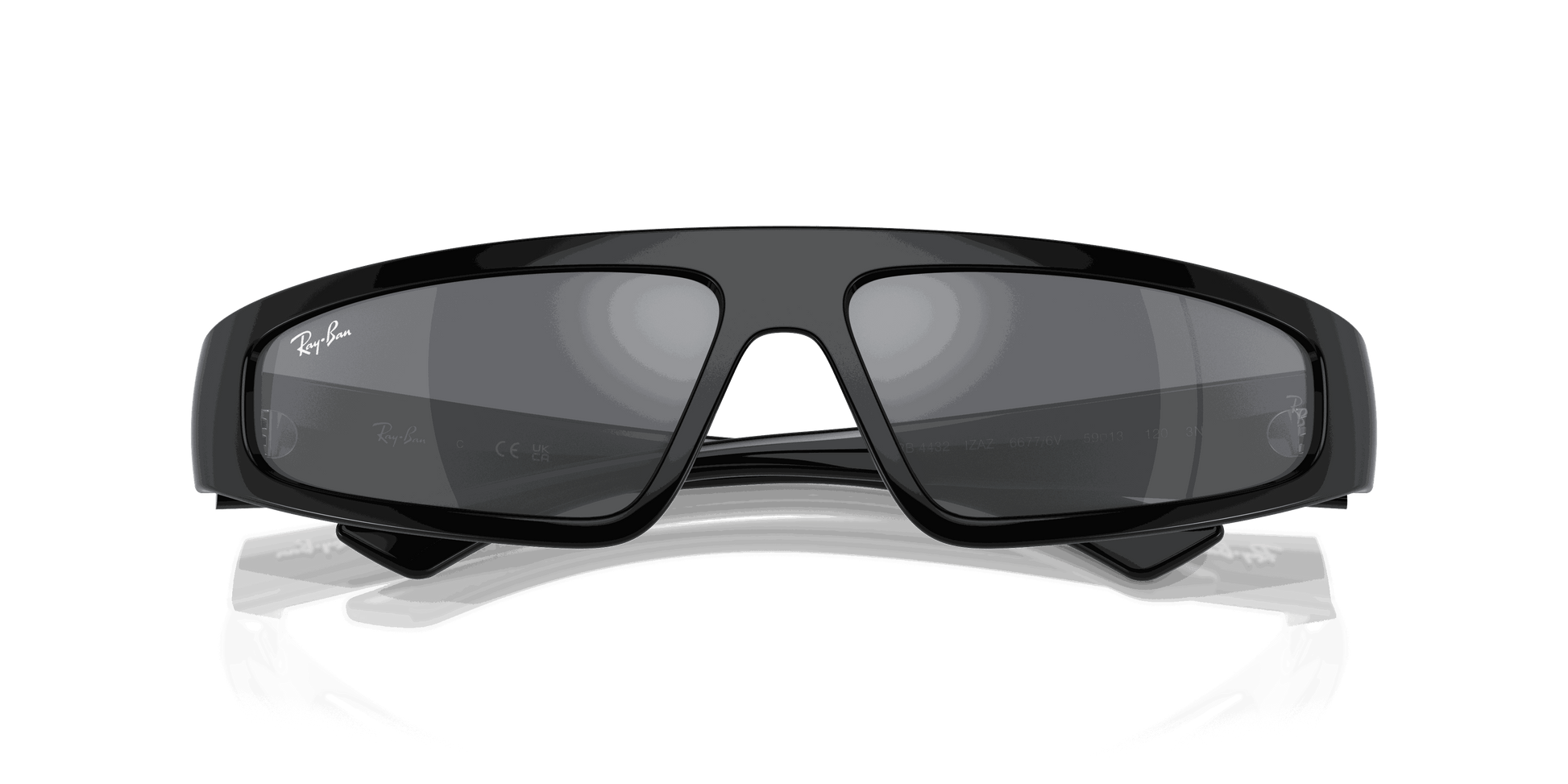 [Dark Grey Lenses, Polished Black Frame]