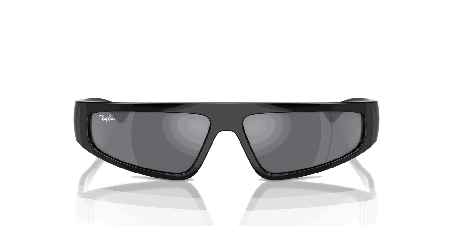 [Dark Grey Lenses, Polished Black Frame]