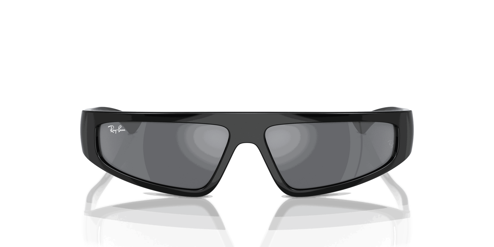 [Dark Grey Lenses, Polished Black Frame]