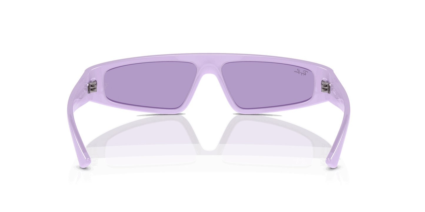[Violet Lenses, Polished Lilac Frame]