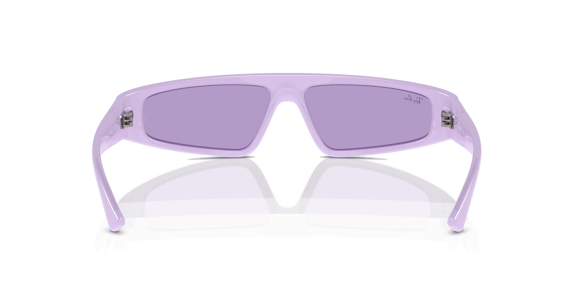 [Violet Lenses, Polished Lilac Frame]