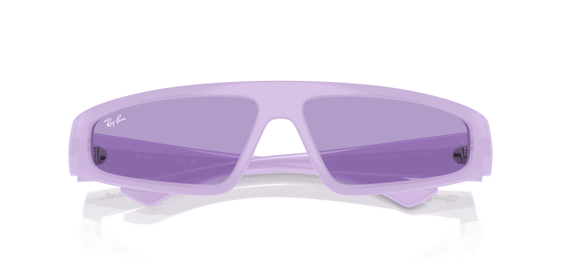 [Violet Lenses, Polished Lilac Frame]