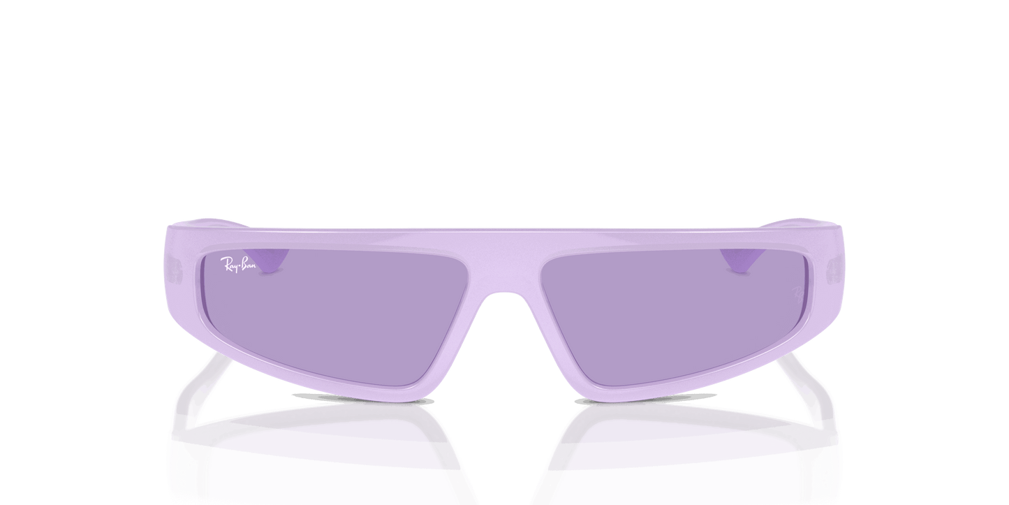 [Violet Lenses, Polished Lilac Frame]
