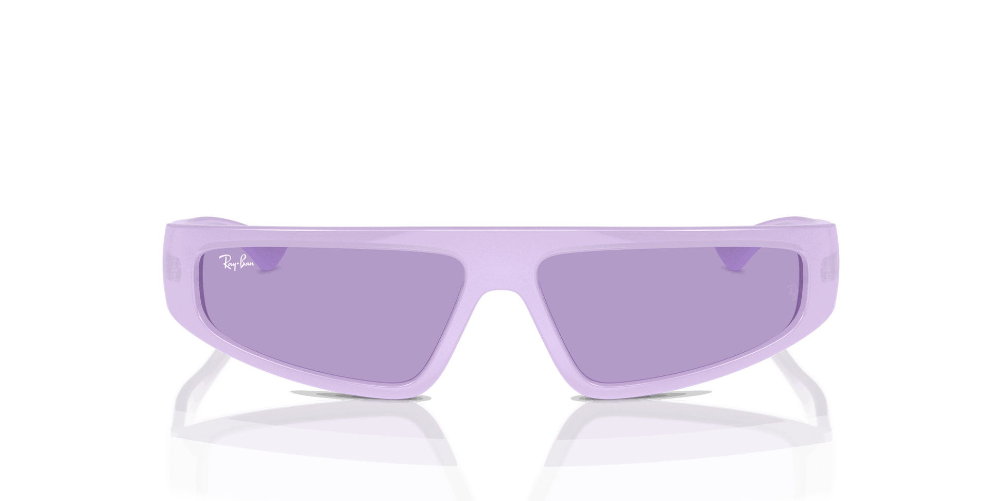 [Violet Lenses, Polished Lilac Frame]
