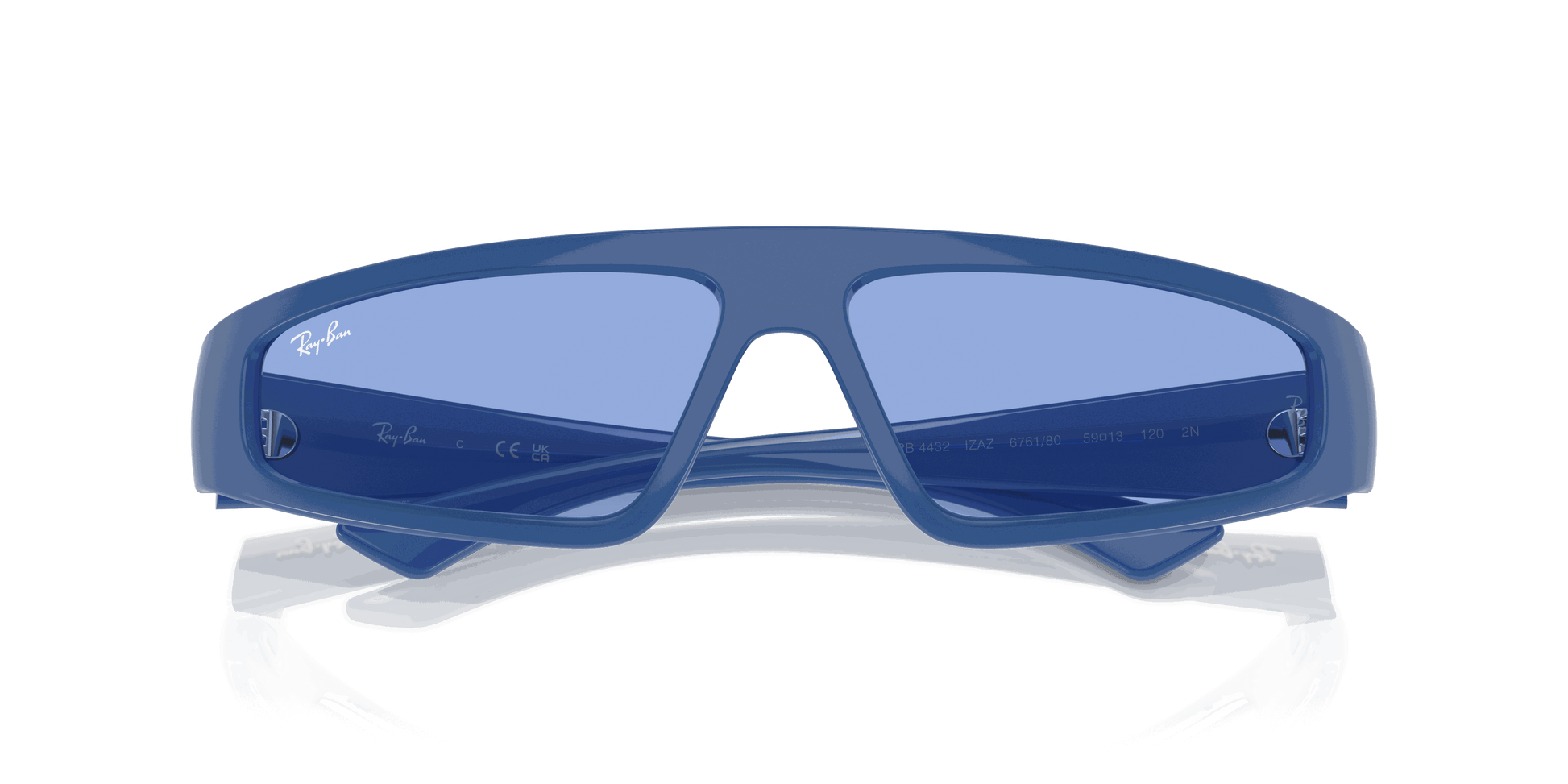 [Blue Lenses, Polished Electric Blue Frame]