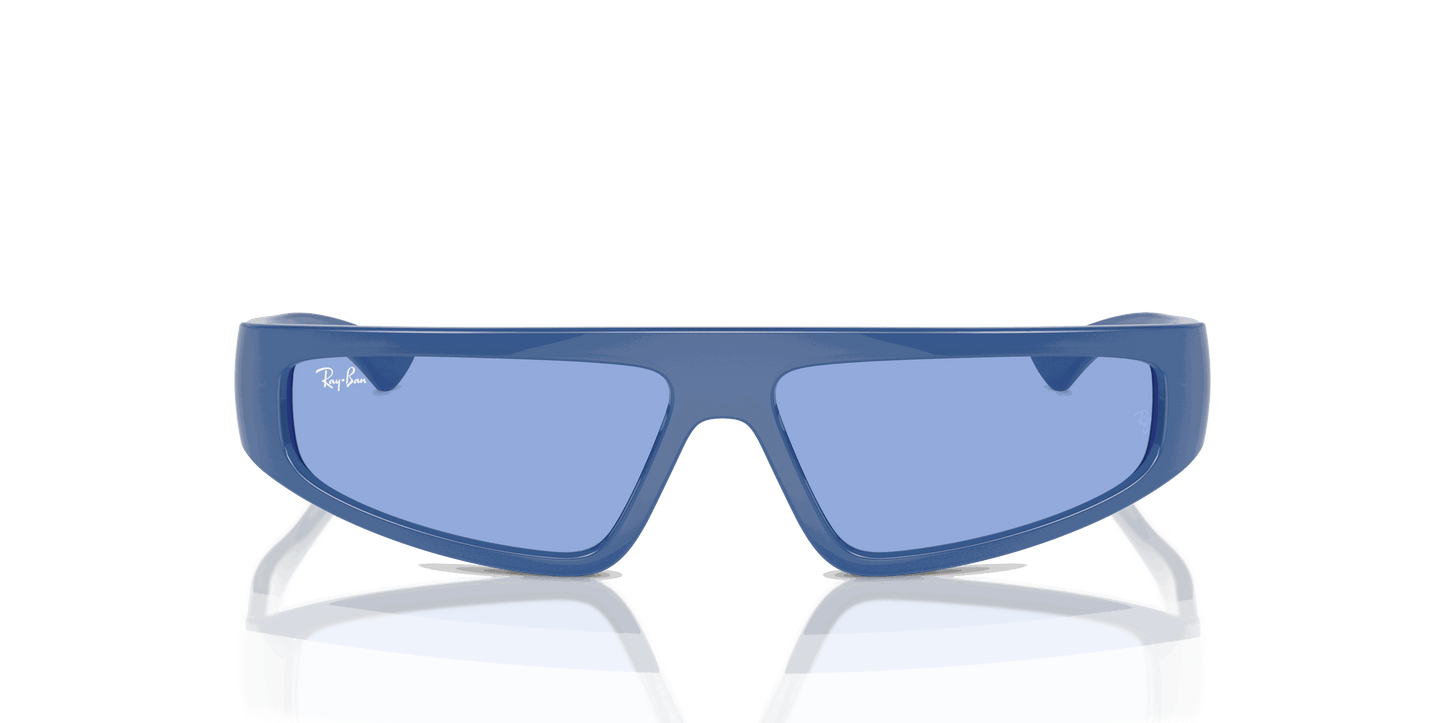 [Blue Lenses, Polished Electric Blue Frame]