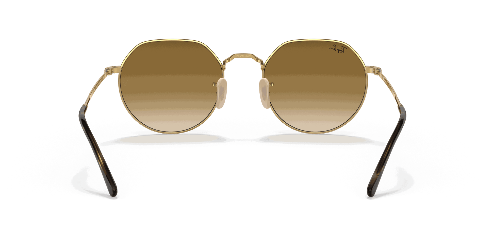 [Brown Lenses, Polished Arista Gold Frame]