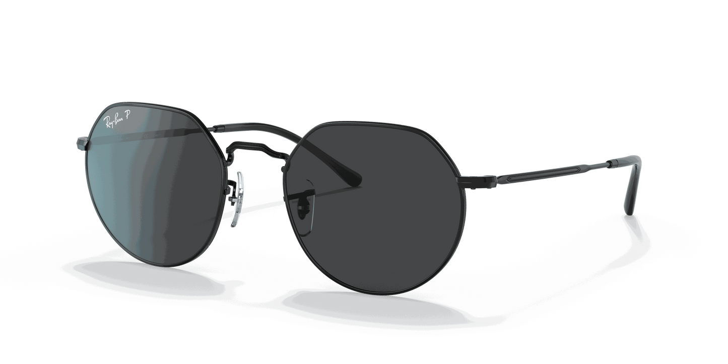 [Black Lenses, Polished Black Frame]