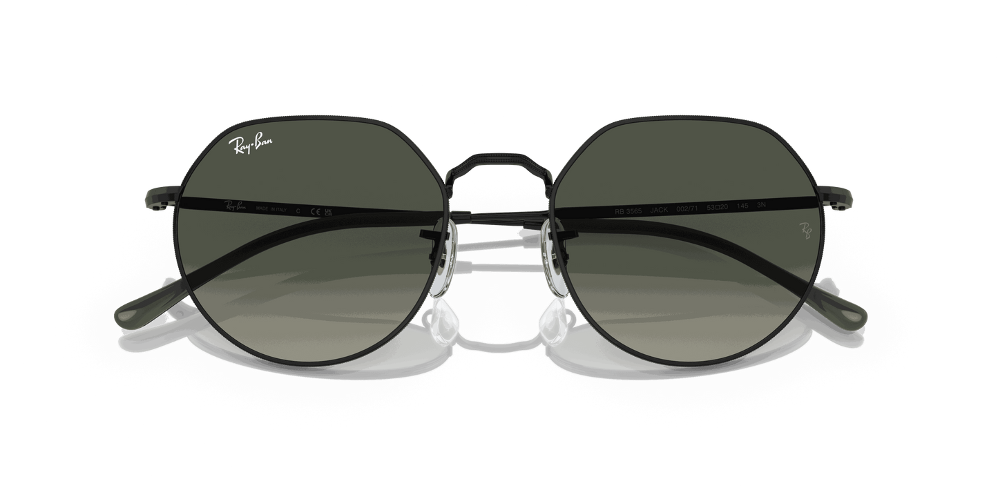 [Grey Lenses, Polished Black Frame]
