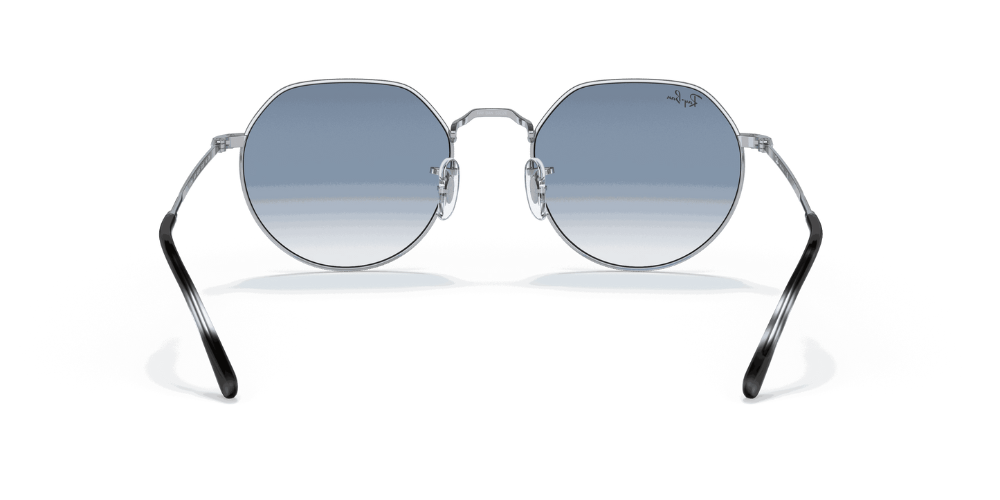 [Blue Lenses, Polished Silver Frame]
