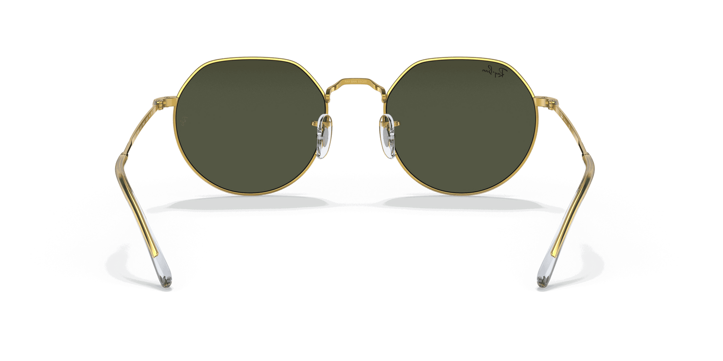 [Green Lenses, Polished Gold Frame]