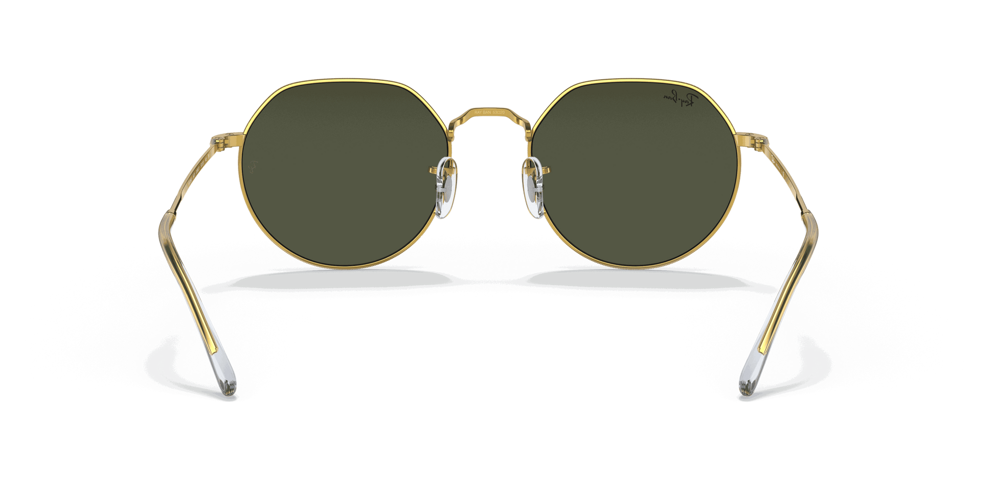 [Green Lenses, Polished Gold Frame]