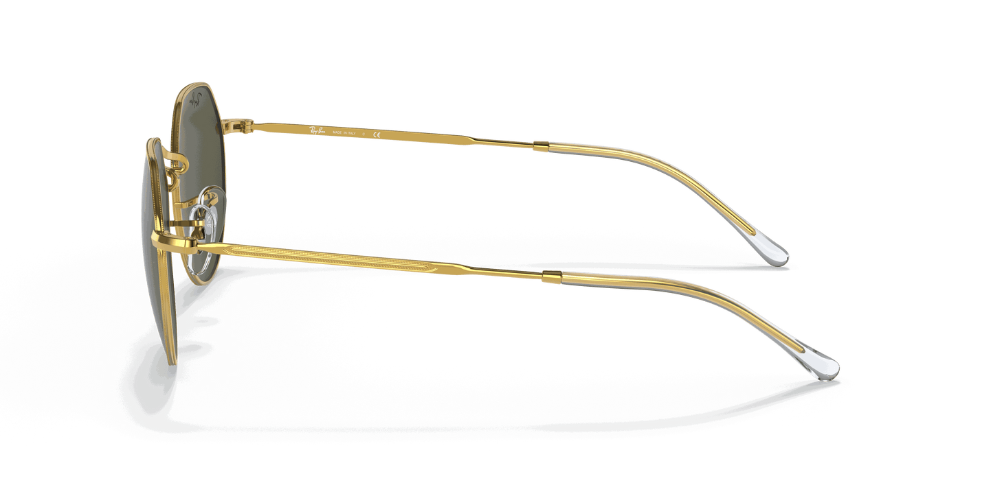 [Green Lenses, Polished Gold Frame]
