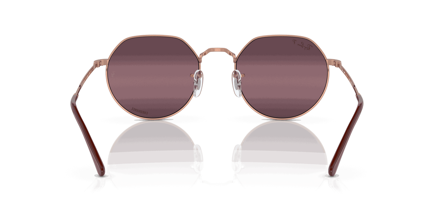 [Gold/Red Lenses, Polished Rose Gold Frame]