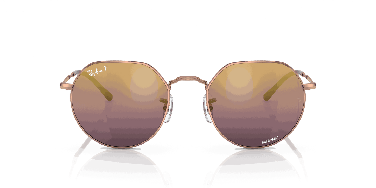 [Gold/Red Lenses, Polished Rose Gold Frame]