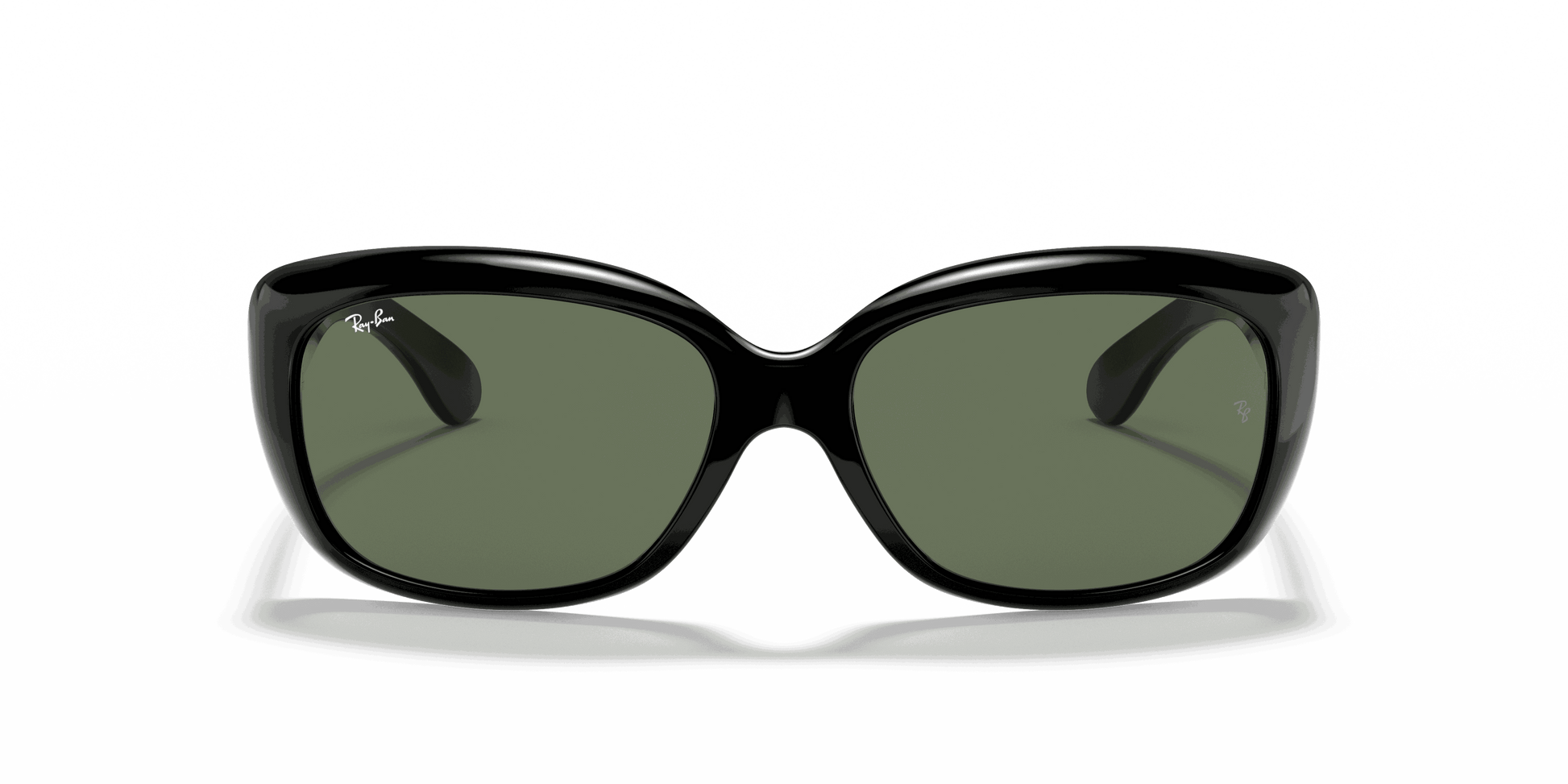 [Dark Green Lenses, Polished Black Frame]