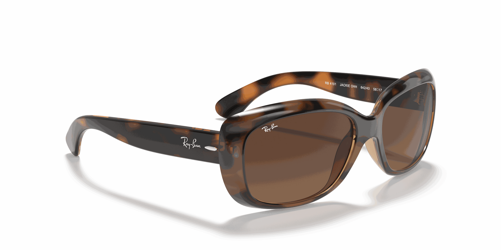 [Brown/Grey Gradient Lenses, Polished Havana Frame]