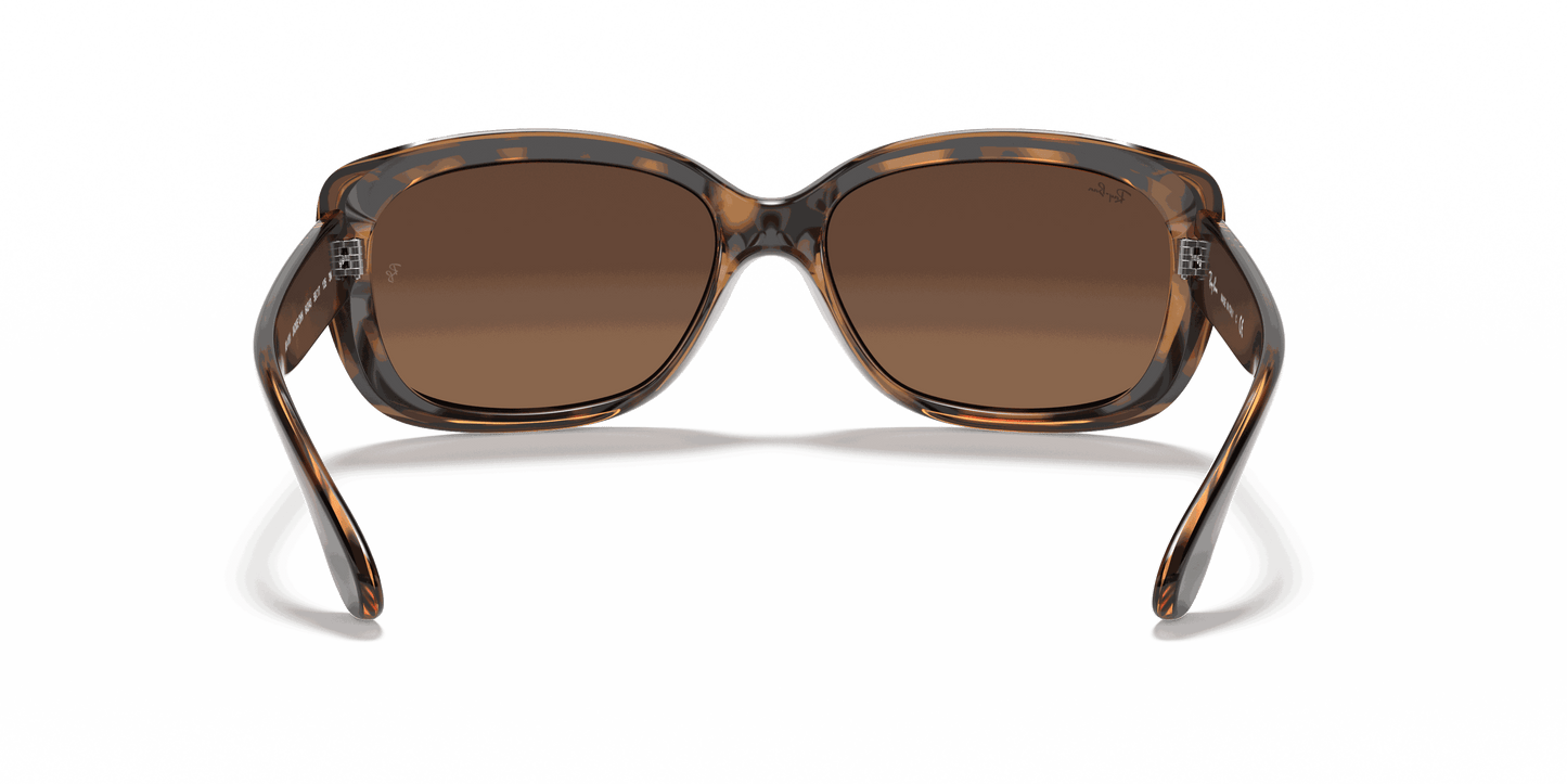 [Brown/Grey Gradient Lenses, Polished Havana Frame]