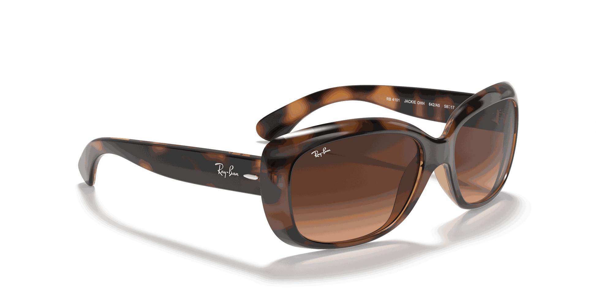 [Pink/Brown Gradient Lenses, Polished Havana Frame]