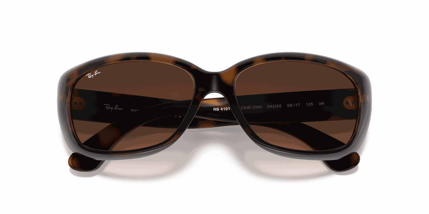 [Pink/Brown Gradient Lenses, Polished Havana Frame]