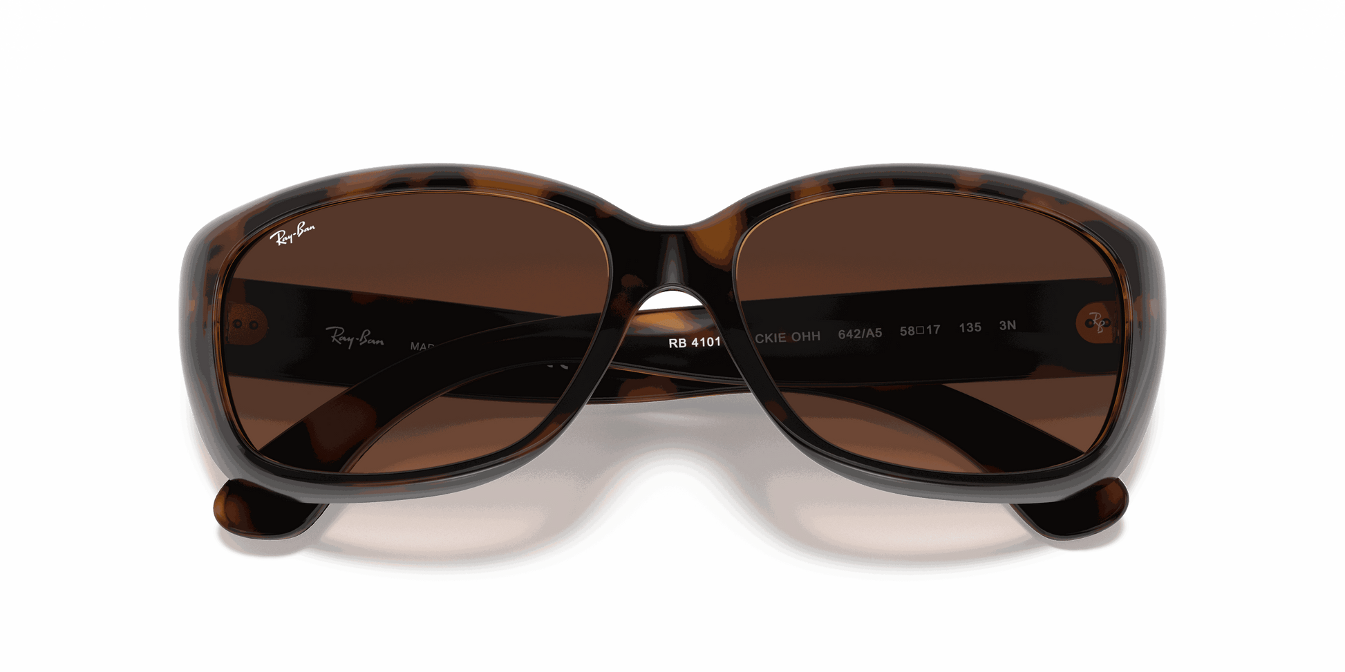 [Pink/Brown Gradient Lenses, Polished Havana Frame]