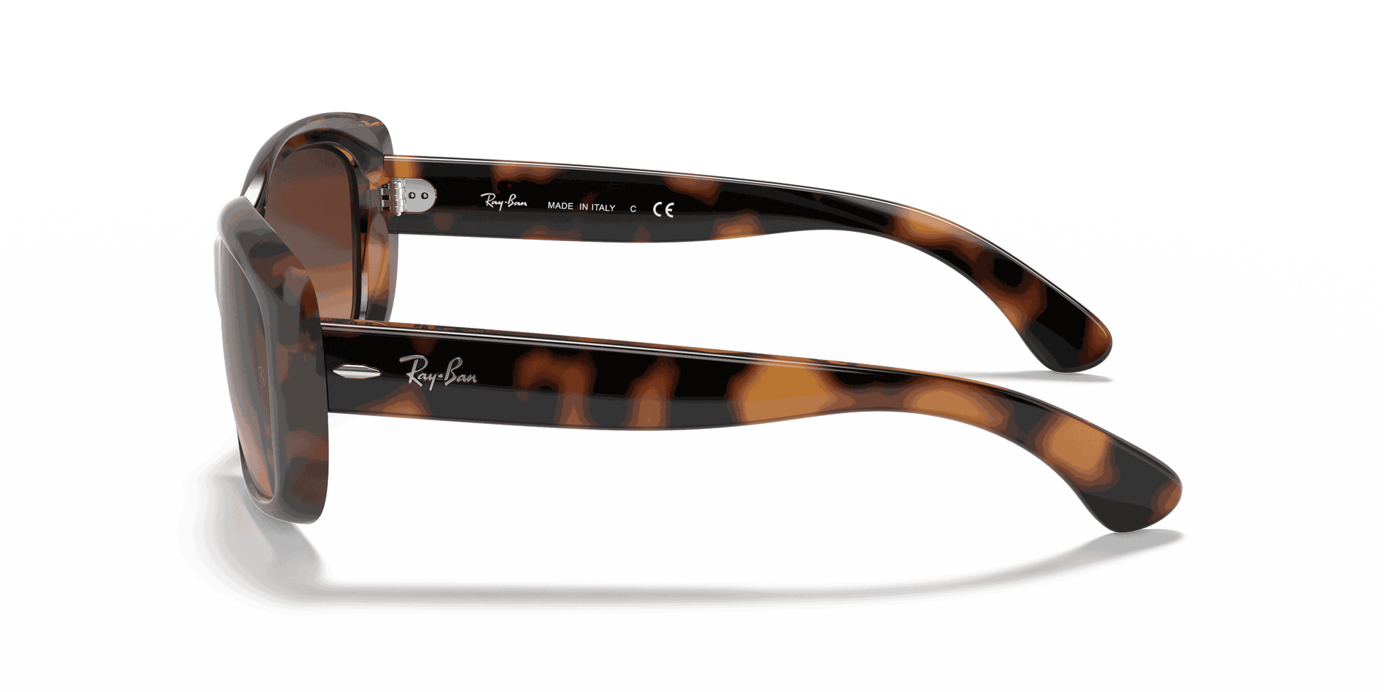 [Pink/Brown Gradient Lenses, Polished Havana Frame]