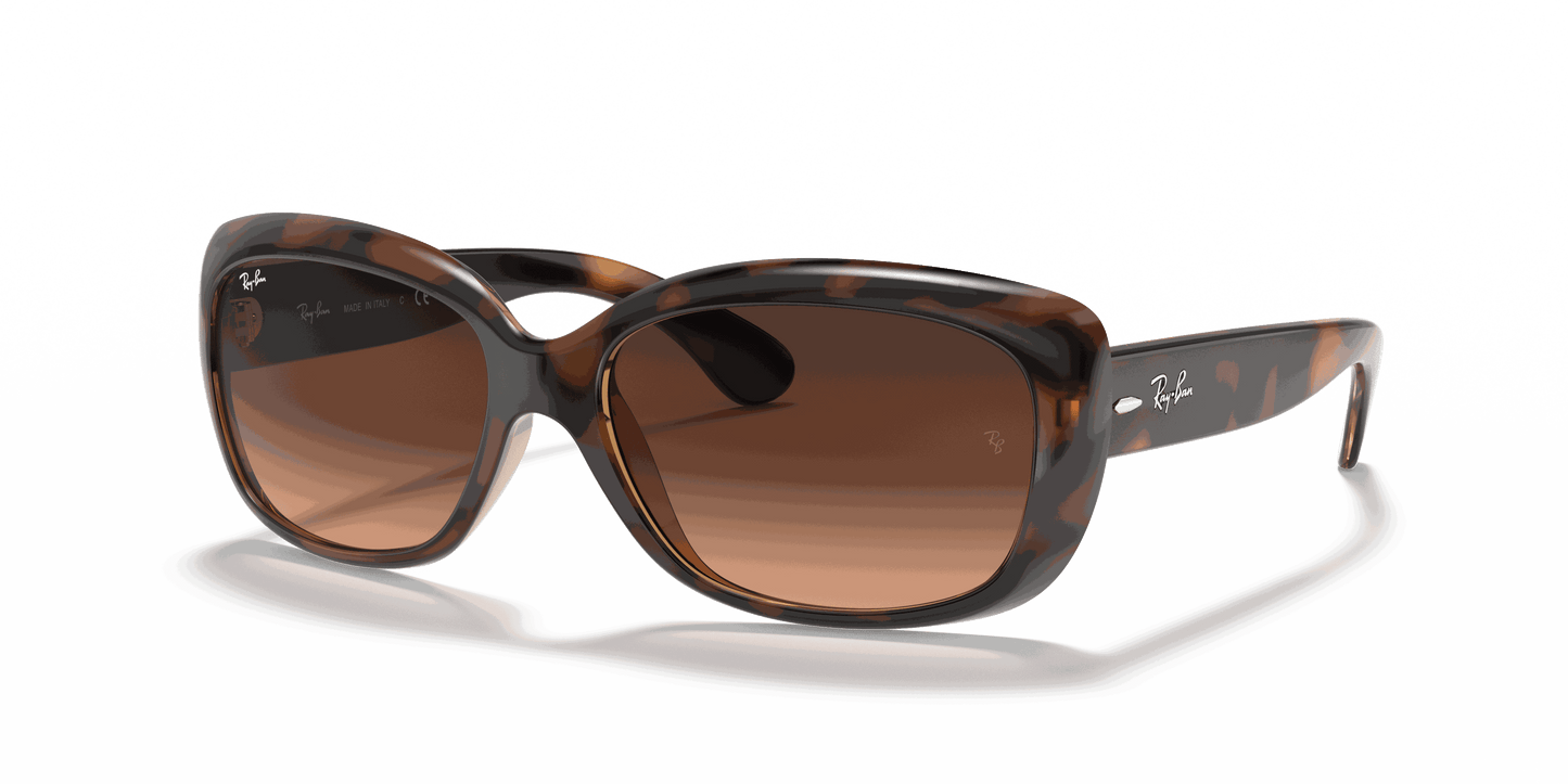 [Pink/Brown Gradient Lenses, Polished Havana Frame]