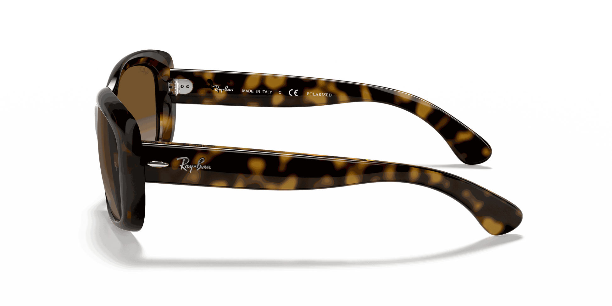 [Brown Lenses, Polished Light Havana Frame]