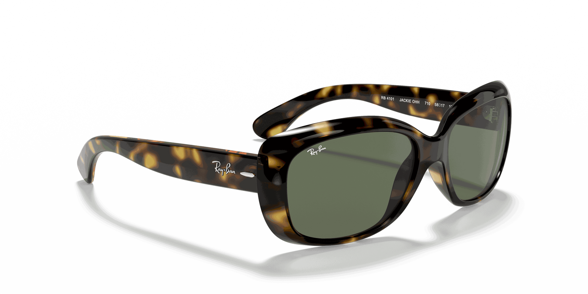[Green Lenses, Polished Light Havana Frame]