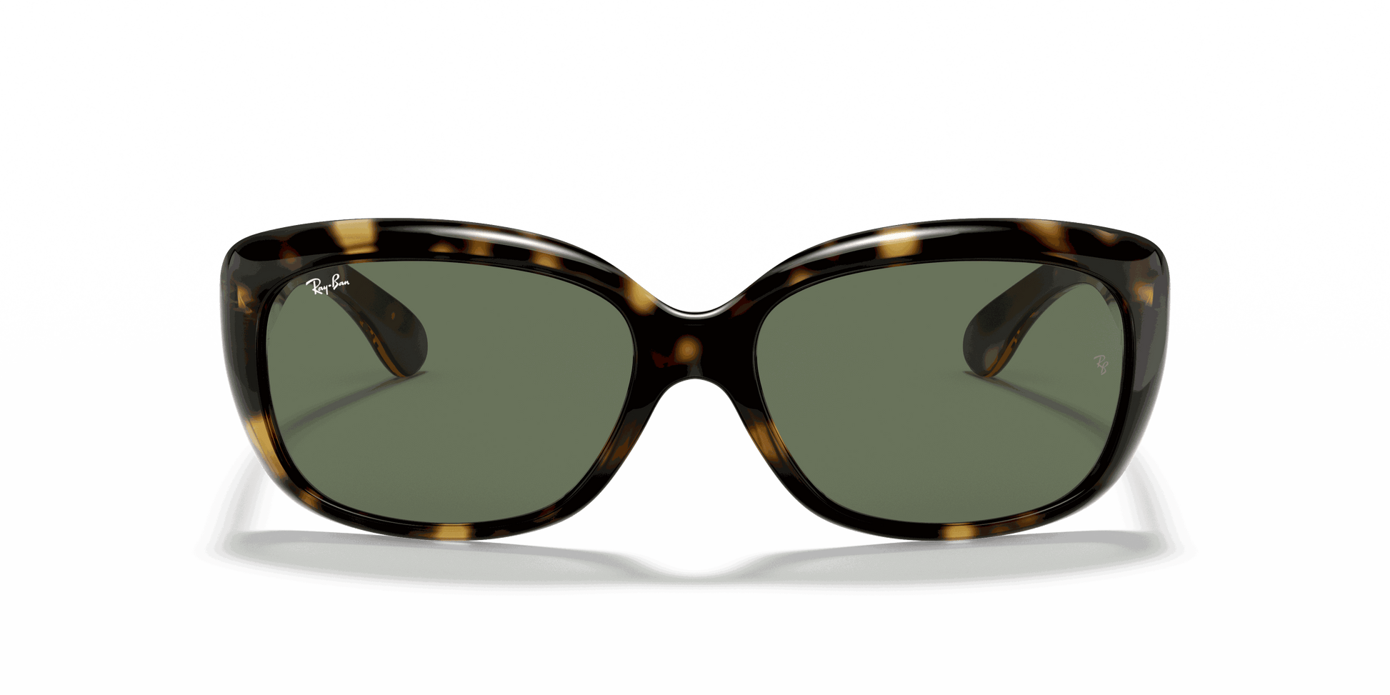 [Green Lenses, Polished Light Havana Frame]