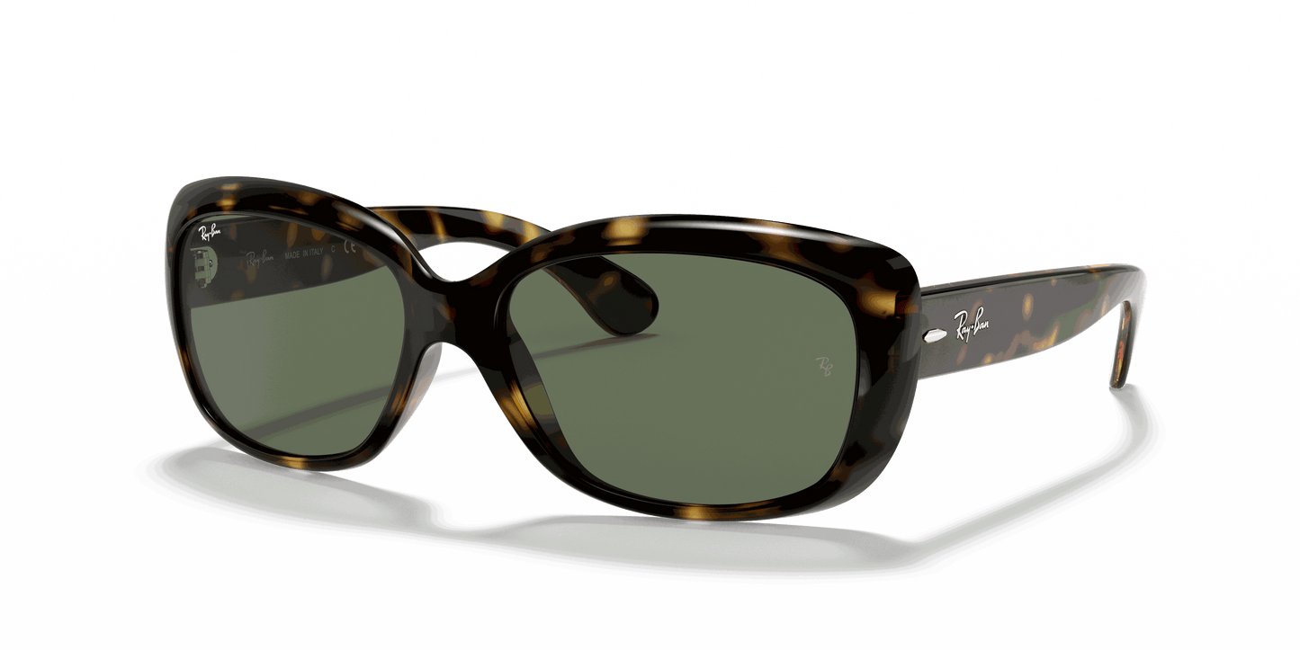 [Green Lenses, Polished Light Havana Frame]