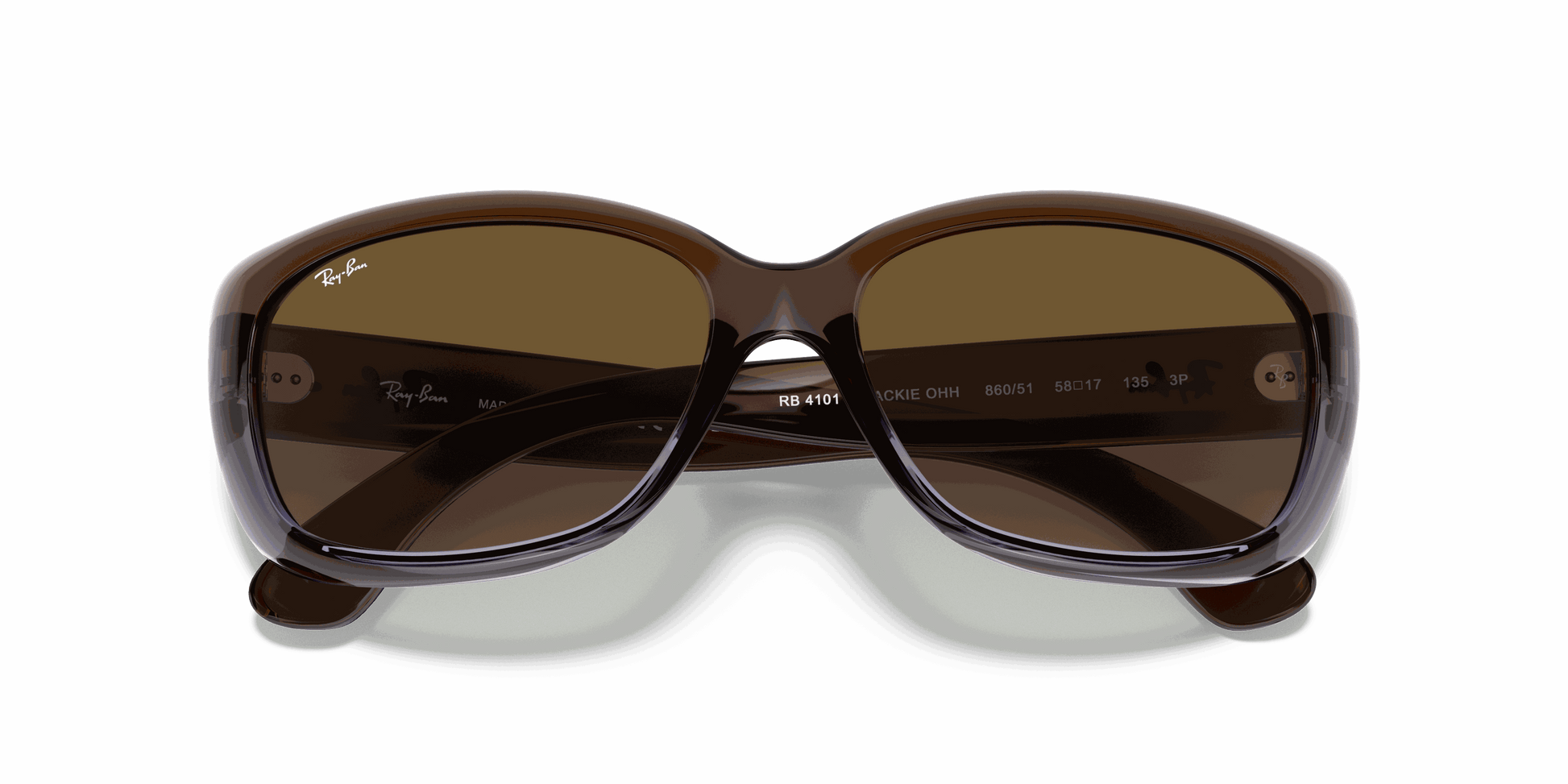 [Brown Gradient Lenses, Polished Brown Frame]