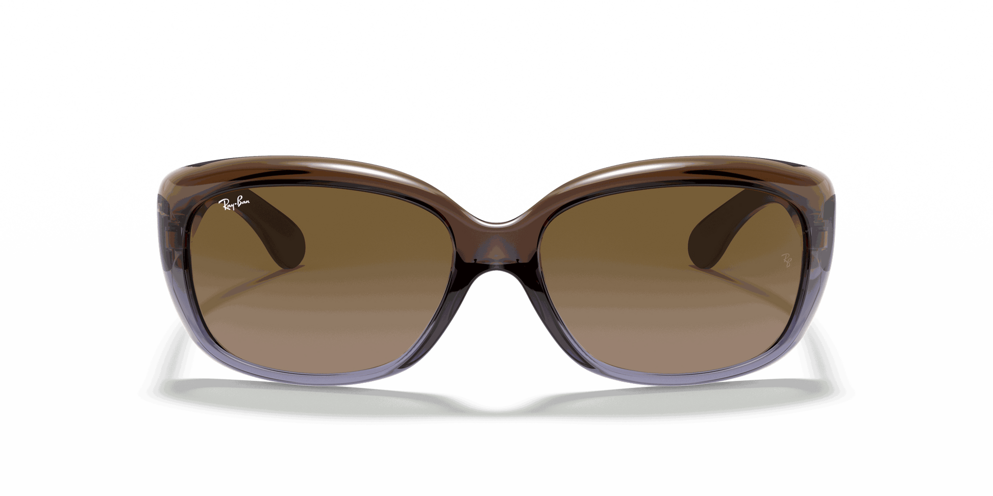 [Brown Gradient Lenses, Polished Brown Frame]