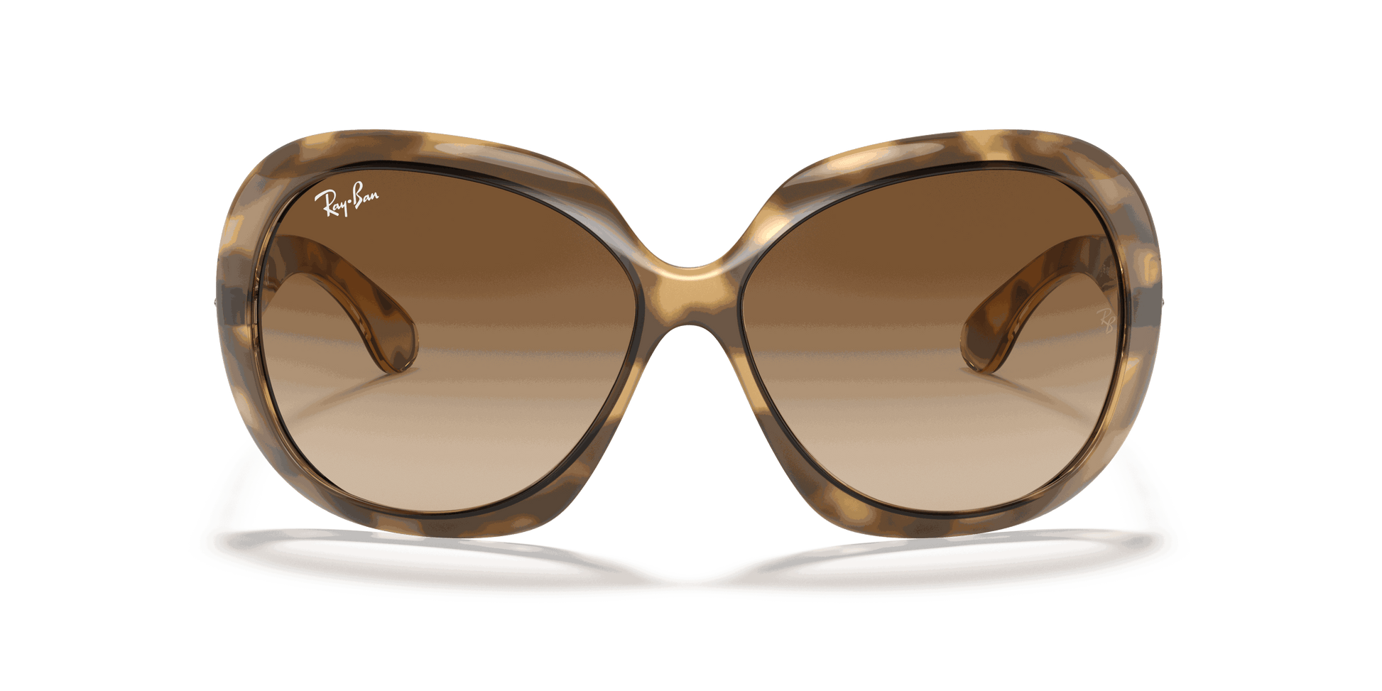 [Brown Gradient Dark Brown Lenses, Polished Havana Frame]