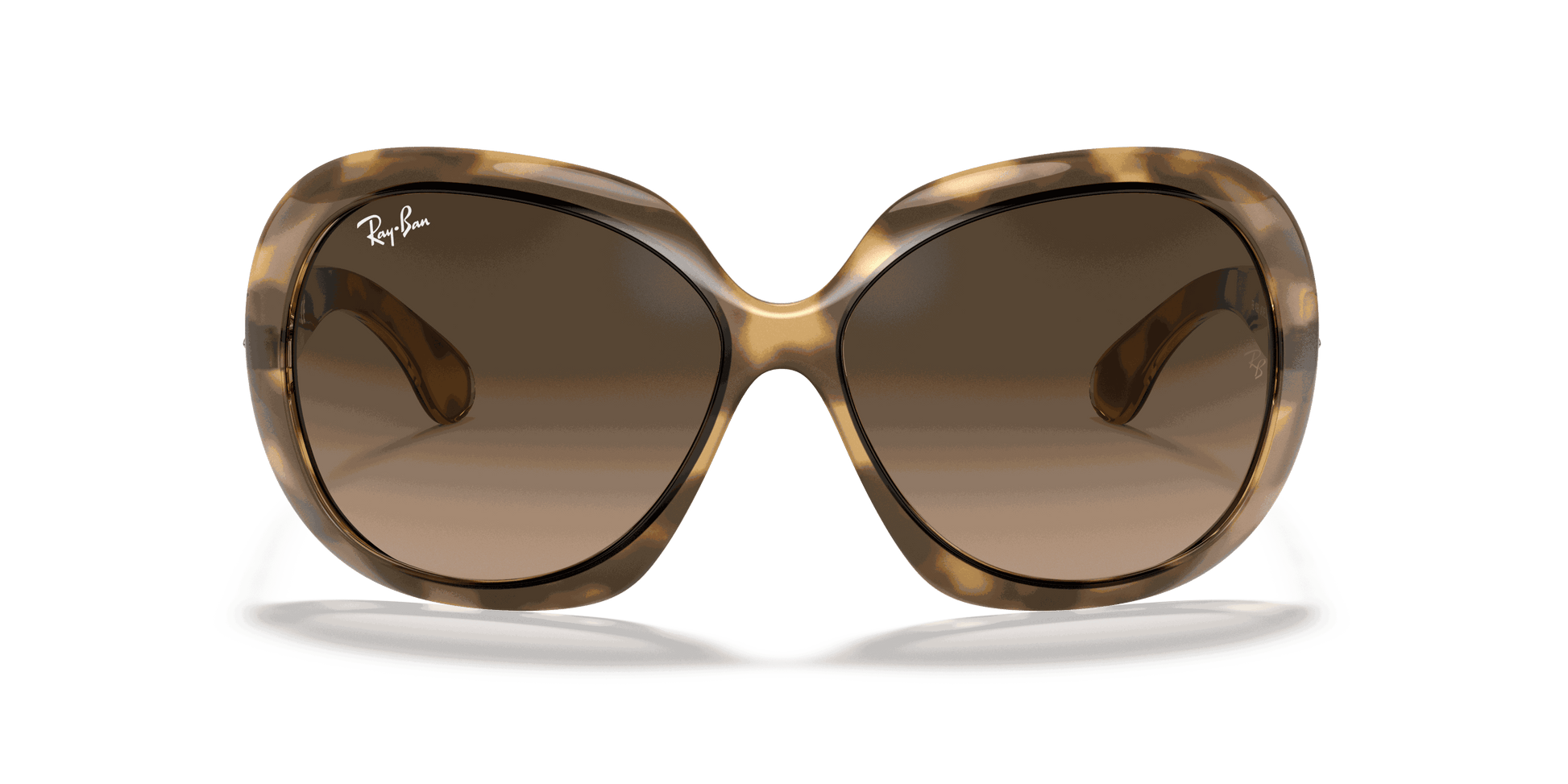 [Pink Gradient Brown Lenses, Polished Havana Frame]