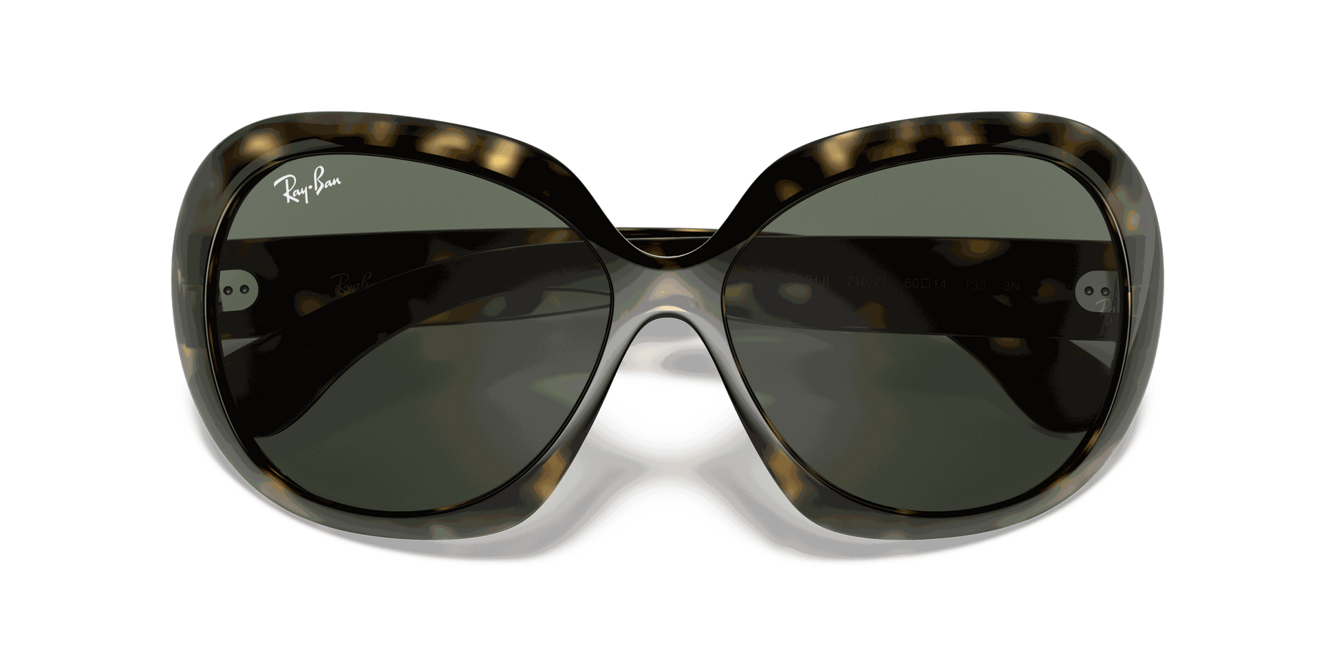 [Green Classic Lenses, Polished Light Havana Frame]