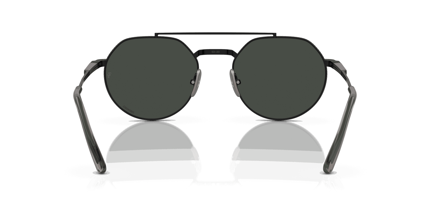 [Dark Grey Lenses, Polished Black Frame]