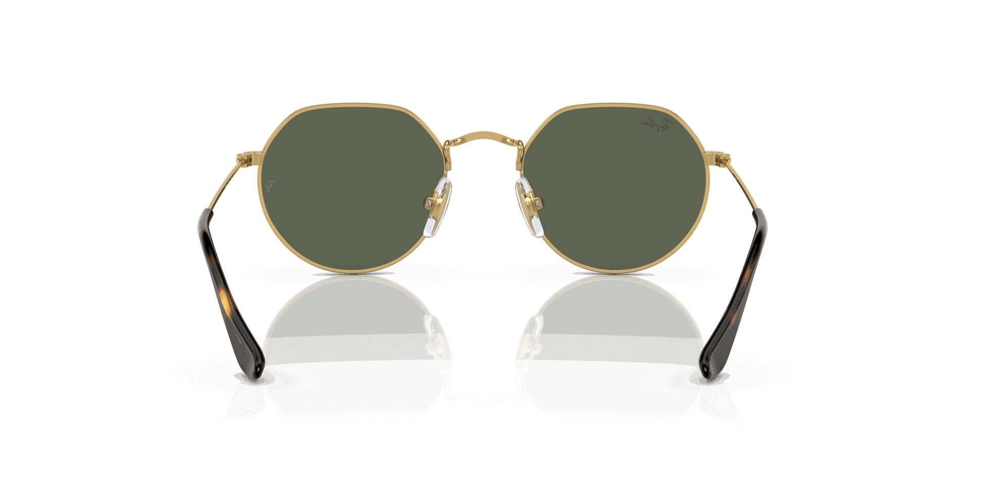 [Green Lenses, Polished Arista Gold Frame]